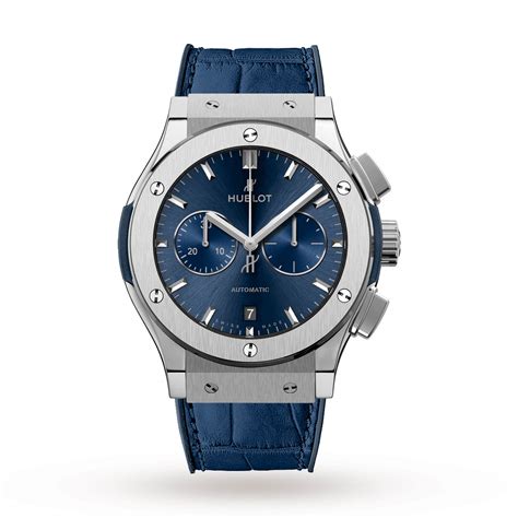 the hublot classic fusion chronographic titanium watch|hublot classic fusion price.